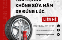TÁC HẠI KHI KHÔNG SỬA MÂM XE ĐÚNG LÚC