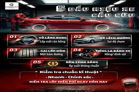  5 DẤU HIỆU "CẦU CỨU" – ĐỪNG ĐỂ CHIẾC XE CỦA BẠN PHẢI CHỜ ĐỢI!